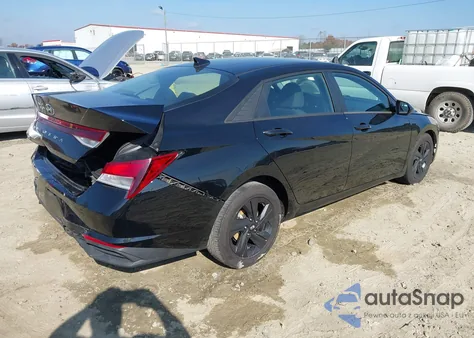 2021 Hyundai Elantra Sel z USA, uszkodzony, nr VIN 5NPLM4AG0MH002280